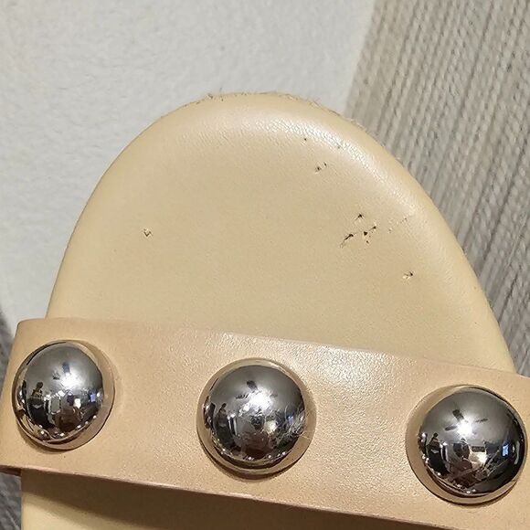 Marc Fisher Prisca Ball Studded Sandals Sz 10 - Picture 5 of 7